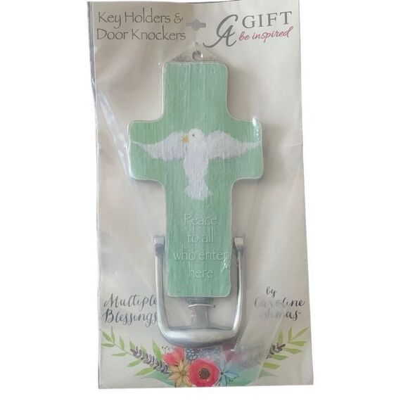 New Cathedral Arts Dove Door Knocker By Caroline Simas - Picture 1 of 7